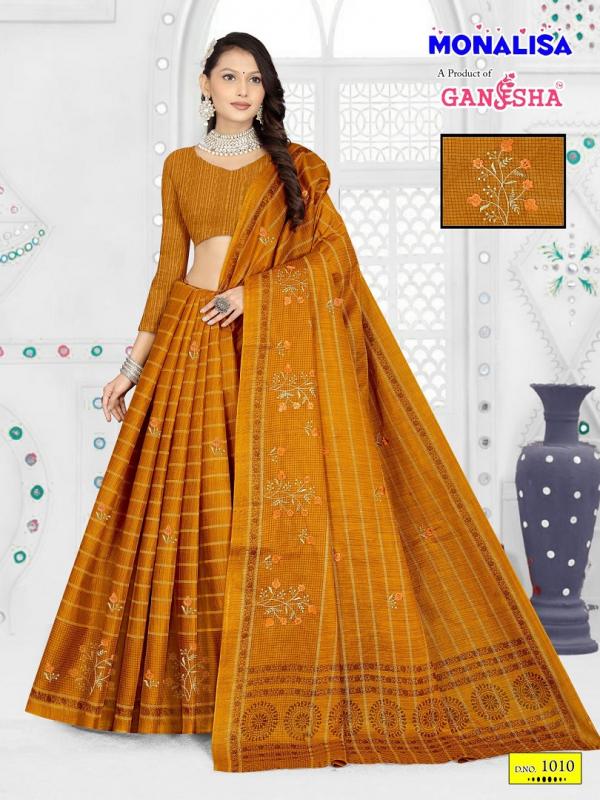 Ganesha Monalisa Vol-01 – Cotton Sarees